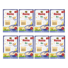 Holle - BioMilchbrei Banane - 250 g - 8er Pack