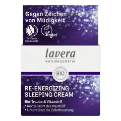 lavera - Re-Energizing Sleeping Cream - 50 ml
