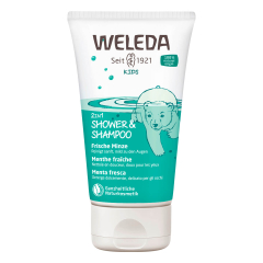 Weleda - 2 in 1 Shower und Shampoo Frische Minze - 150 ml...