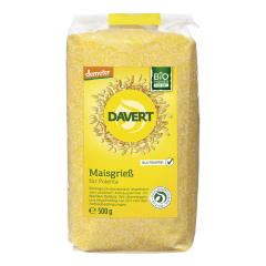 Davert - Demeter Maisgrieß Polenta glutenfrei - 500 g