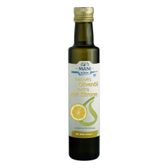 Mani Bläuel - Olivenöl mit Zitrone bio - 250 ml