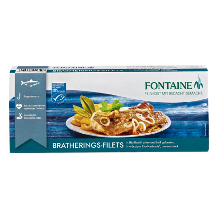 Fontaine - Bratherings-Filets in Bio-Marinade - 325 g