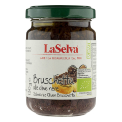 LaSelva - Schwarze Oliven Bruschetta - 130 g