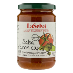 LaSelva - Tomatensauce mit Kapern - Salsa con capperi -...