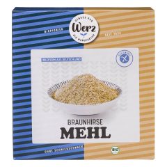 Werz - Braunhirse-Mehl glutenfrei - 0,5 kg