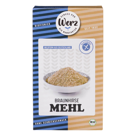Werz - Braunhirse-Mehl glutenfrei - 1 kg