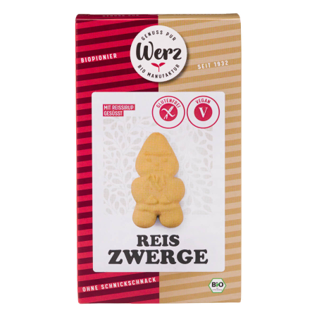 Werz - Reis-Zwerge Vollkorn-Keks glutenfrei - 125 g