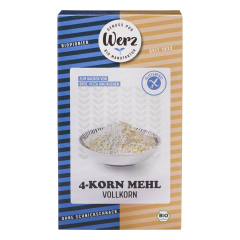 Werz - 4-Korn-Mehl glutenfrei - 1 kg