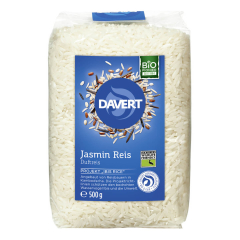 Davert - Jasmin Reis weißer Duftreis - 500 g