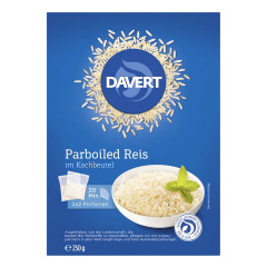 Davert - Parboiled Reis im Kochbeutel - 250 g