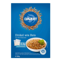 Davert - Dinkel wie Reis im Kochbeutel - 250 g