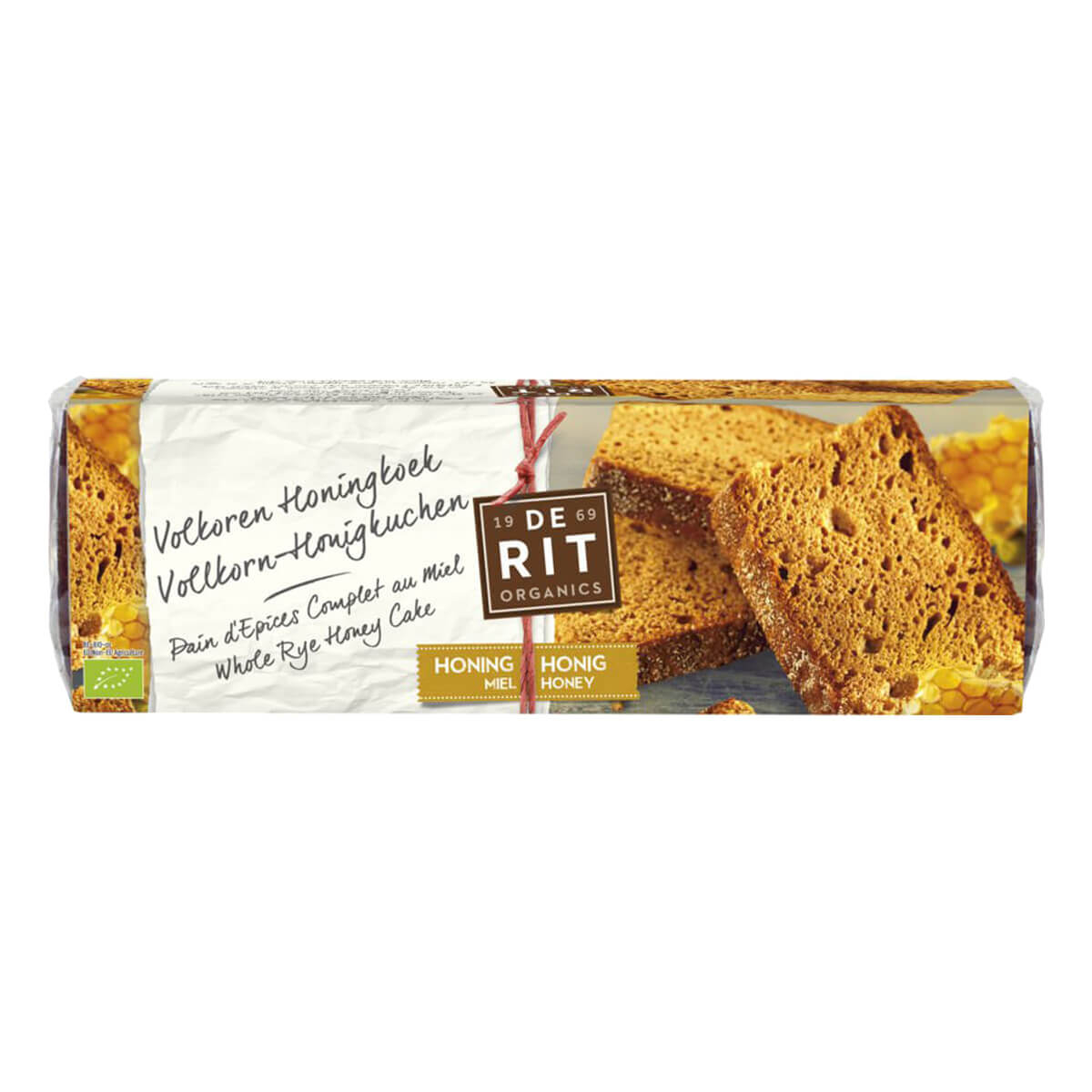 De Rit - Vollkorn-Honigkuchen klein - 0,3 kg | ecoget.de