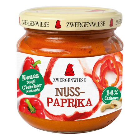 Zwergenwiese - Nuss-Paprika Aufstrich - 200 g