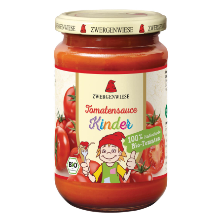 Zwergenwiese - Kinder Tomatensauce - 340 ml