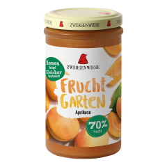 Zwergenwiese - FruchtGarten Aprikose Fruchtaufstrich - 225 g
