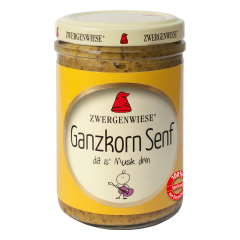 Zwergenwiese - Ganzkorn Senf - 160 ml