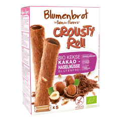 Blumenbrot - Crousty Roll - glutenfreie Keksrolle mit...