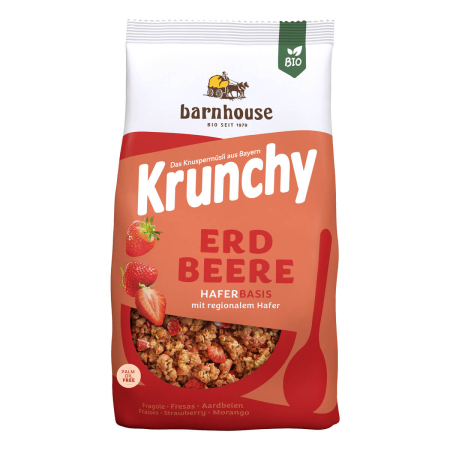 Barnhouse - Krunchy Erdbeere - 375 g