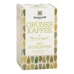 Sonnentor - Grüner Kaffee bio Doppelkammerbeutel -...