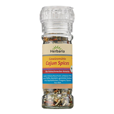 Herbaria - Cajun Spices Mühle bio - 45 g