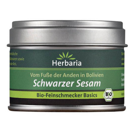 Herbaria - Schwarzer Sesam bio S-Dose - 35 g
