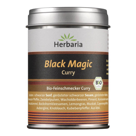 Herbaria - Black Magic Curry bio M-Dose - 80 g