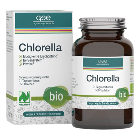 GSE - BIO Chlorella, Tabletten à 500 mg