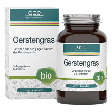GSE - Gerstengras, Tabletten à 500 mg