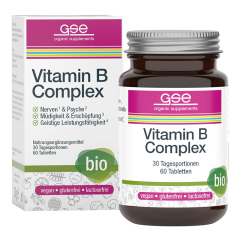 GSE - Vitamin B Complex bio 60 Tabl. à 500mg - 30 g
