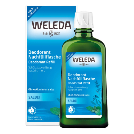 Weleda - Salbei Deodorant Nachfüllflasche - 200 ml