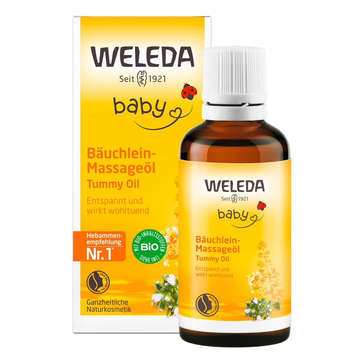 Weleda - Baby-Bäuchleinöl - 50 ml | ecoget.de
