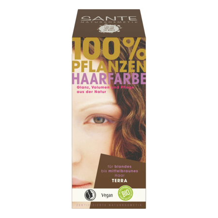 Sante - Pflanzen-Haarfarbe terra - 100 g