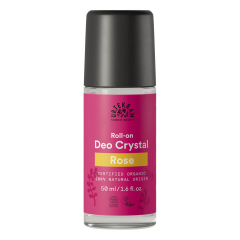 Urtekram - Rose Kristall Deo Roll On - 50 ml