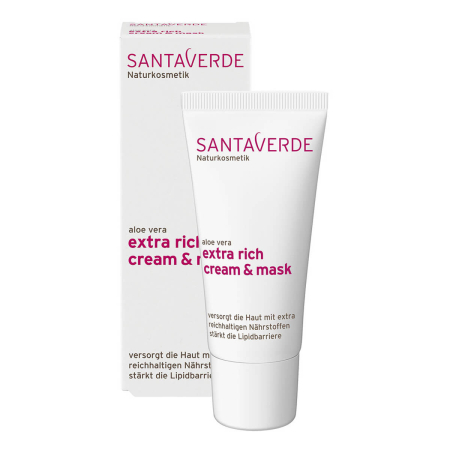 Santaverde - aloe vera extra rich cream mask - 30 ml