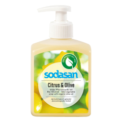 Sodasan - Flüssigseife Citrus und Olive - 300 ml