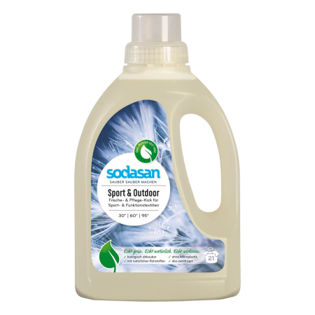 Sodasan - Sport & Outdoor Waschmittel - 750 ml