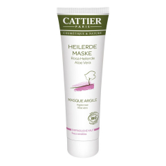 Cattier - Rosa Heilerde Maske für empfindliche Haut...