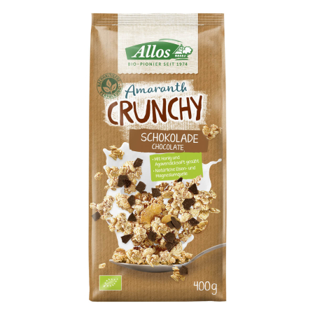 Allos - Amaranth Crunchy Schokolade - 400 g