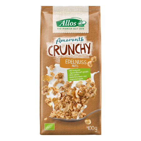 Allos - Amaranth Crunchy Edelnuss - 400 g