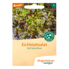 Bingenheimer Saatgut - Pflücksalat Red Salad Bowl -...