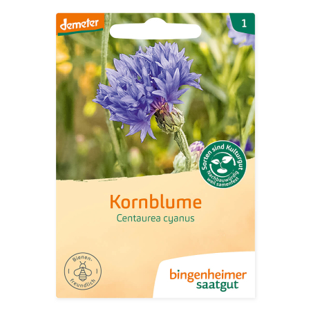 Bingenheimer Saatgut - Kornblume - 1 Tüte