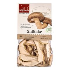 Pilze Wohlrab - Shiitake Scheiben getrocknet bio - 20 g