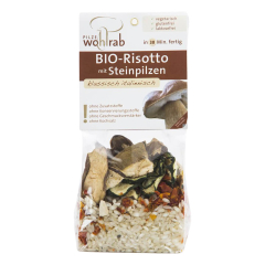 Pilze Wohlrab - Risotto mit Steinpilzen bio - 175 g