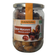 Danival - Natürliche ganze Maronen im Glas gegart - 320 g