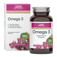 GSE - Omega 3 Perillaöl 90 Kapseln - 54 g