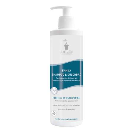BIOTURM - Family Shampoo & Duschbad - 500 ml