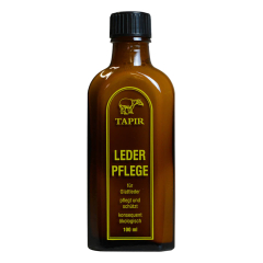 TAPIR - Lederpflege in Braunglasflasche - 100 ml