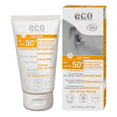 eco cosmetics - Sonnencreme LSF 50+ leicht getönt...