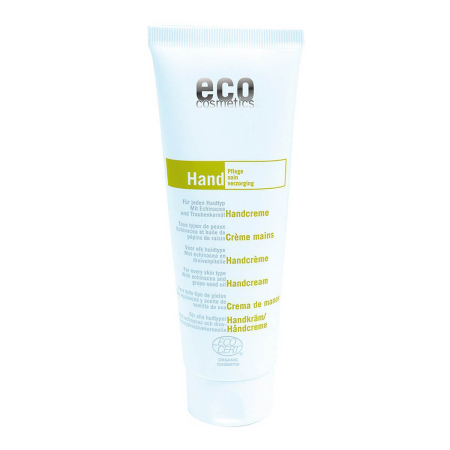 eco cosmetics - Handcreme mit Echinacea und Traubenkernöl - 125 ml