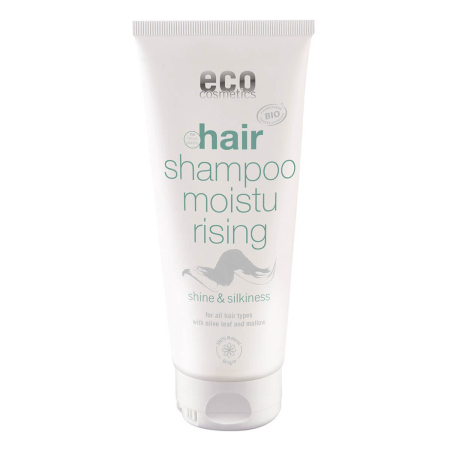 eco cosmetics - Pflege-Shampoo mit Olivenblatt und Malve - 200 ml